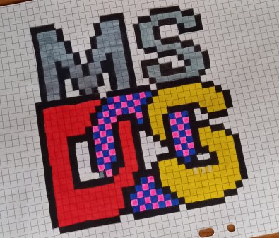 MSDos PixelArt Maeva